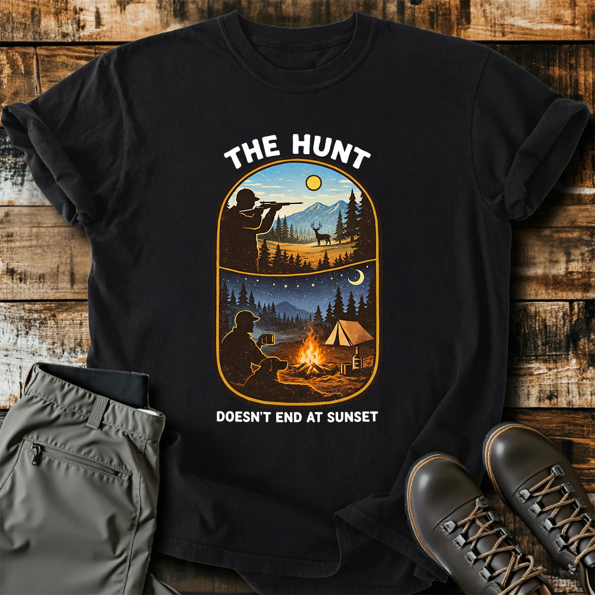 The Hunt Doesn’t End T-Shirt