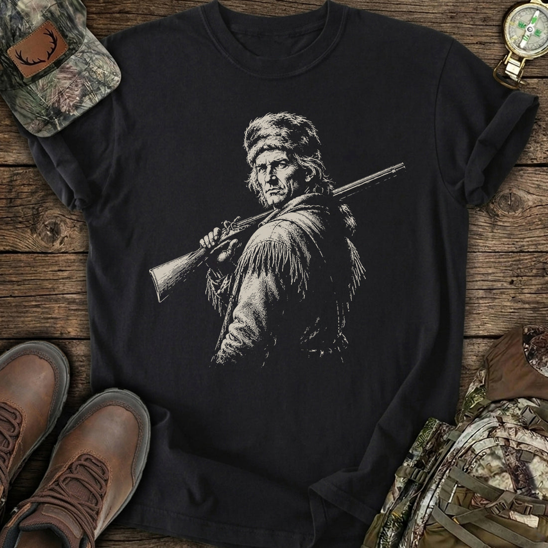 Boone Frontier Hunter T-Shirt