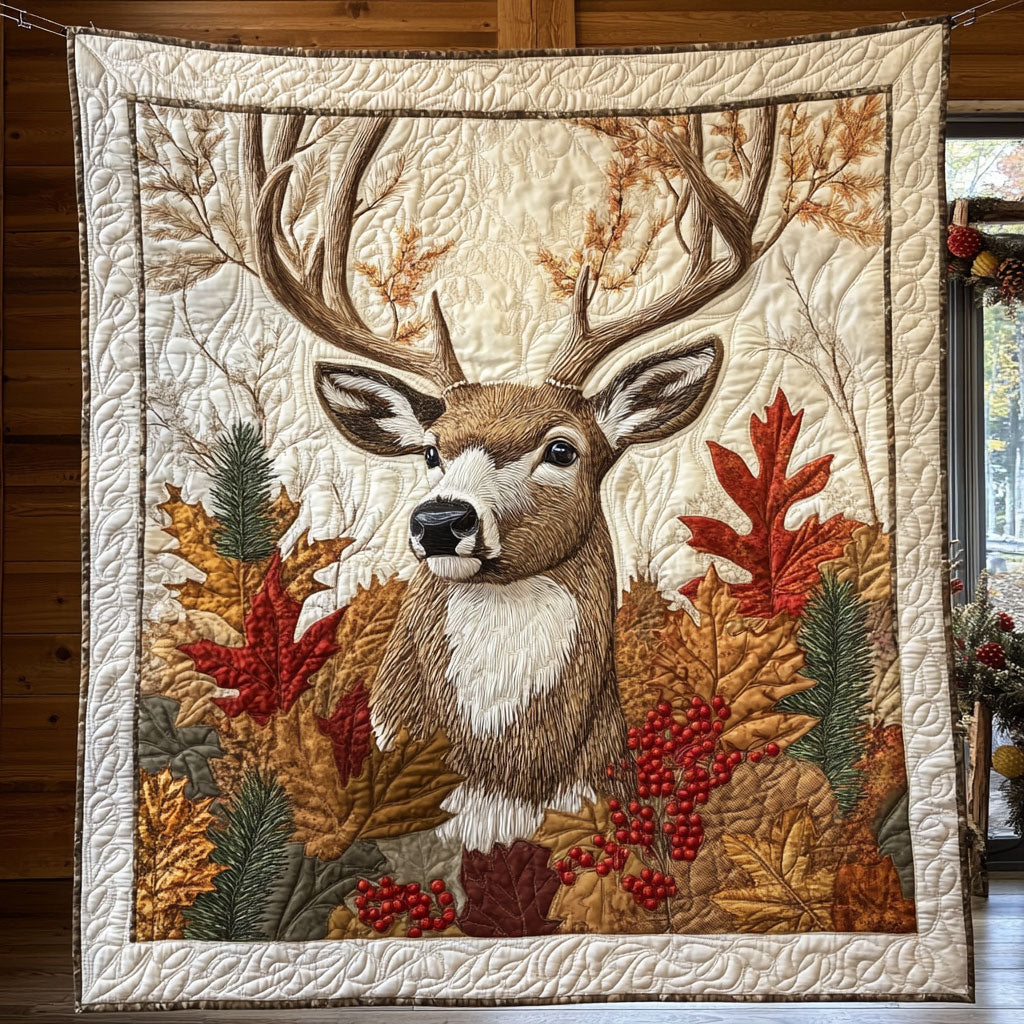 Deer Charm Quilt Blanket