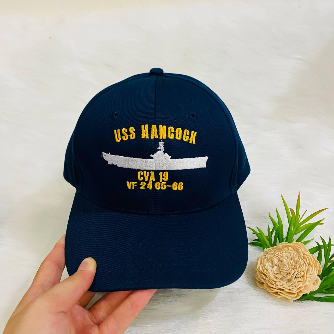 Custom Embroidered US Ships Baseball Cap, Personalized Fit Classic Ball Caps, Veteran Hat, Military Veteran Gift, Aircraft Hat Navy Dad Hat