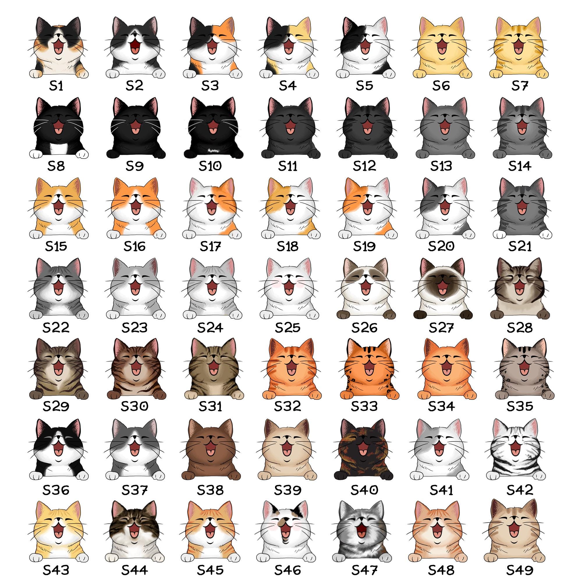 Merry Christmas Personalized Cat Welcome Wood Sign, Christmas Wreath Decorations, Gifts For Cat Lovers, Xmas Gifts, Front Door Hanger