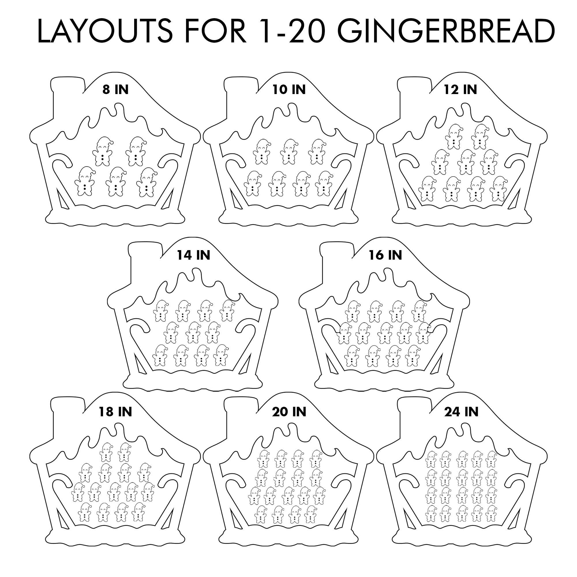 Personalized Christmas Gingerbread Family House with Names Framed Wooden Sign