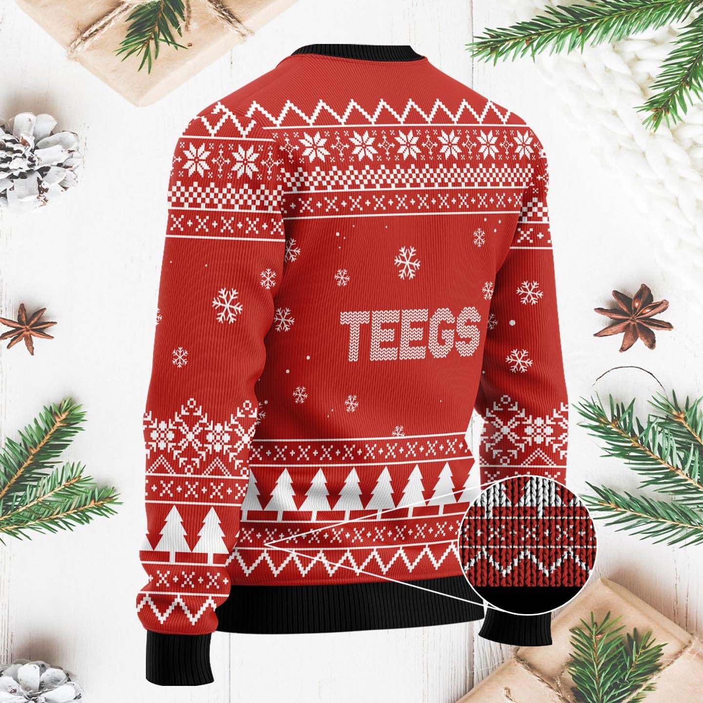 Arby's Ugly Sweater - Roast the Holidays in Style, Festive Christmas Sweater for Men and Women, Cozy and Fun Holiday Apparel