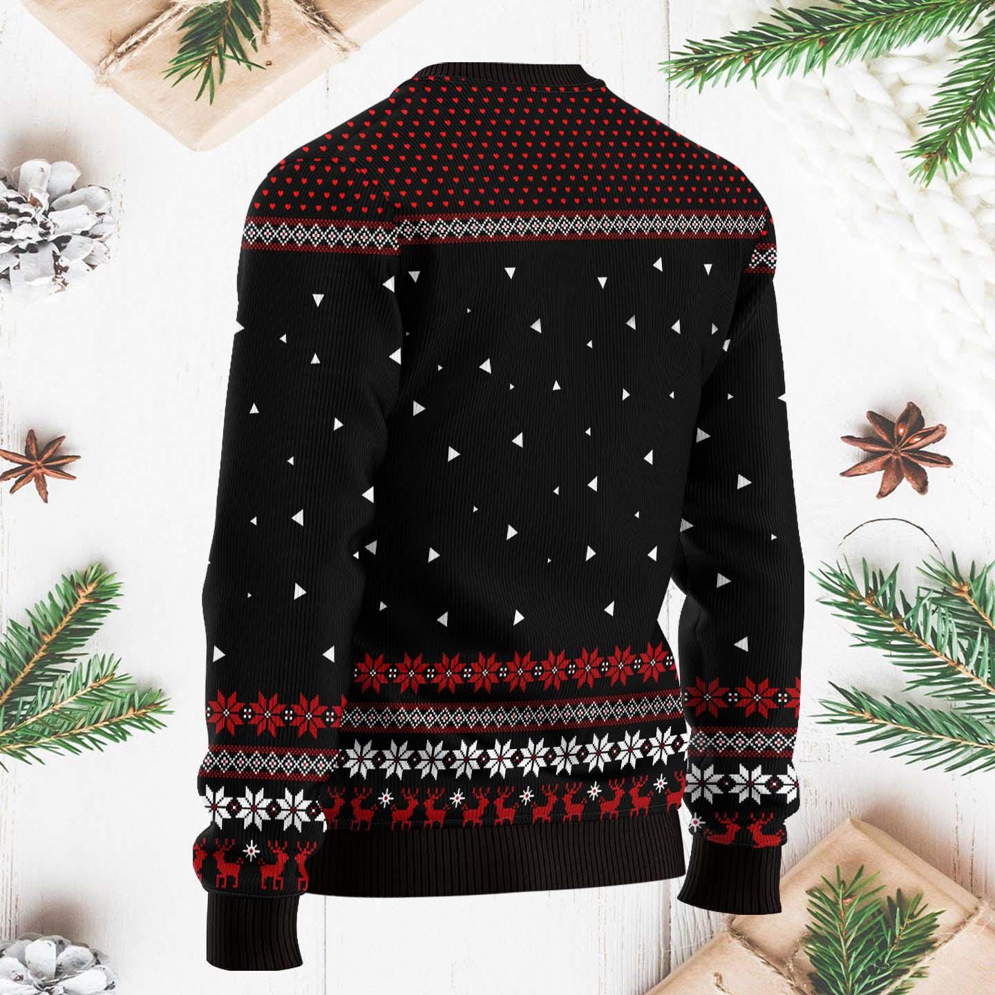 Christmas At Nakatomi Plaza Ugly Christmas Sweater, Funny Die Hard Xmas Sweater, Holiday Nakatomi Plaza Sweater