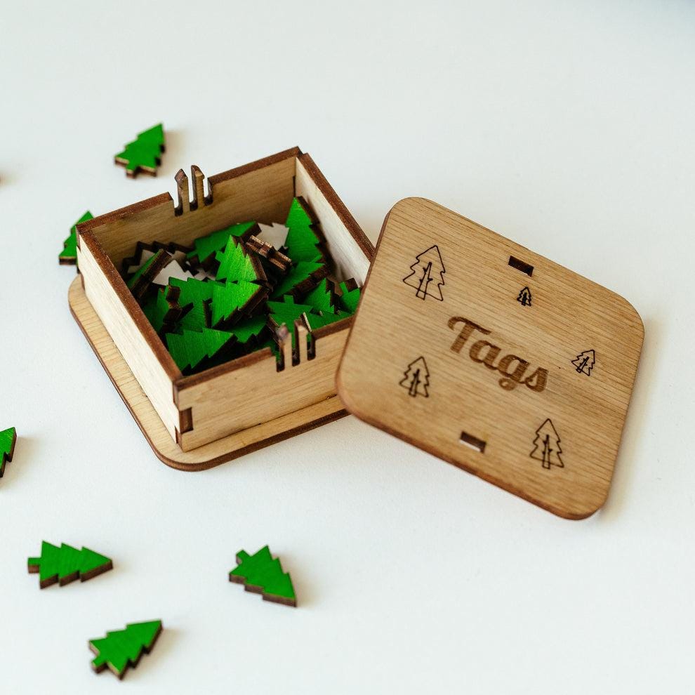 Personalized National Parks Wooden Travel Map with Pins