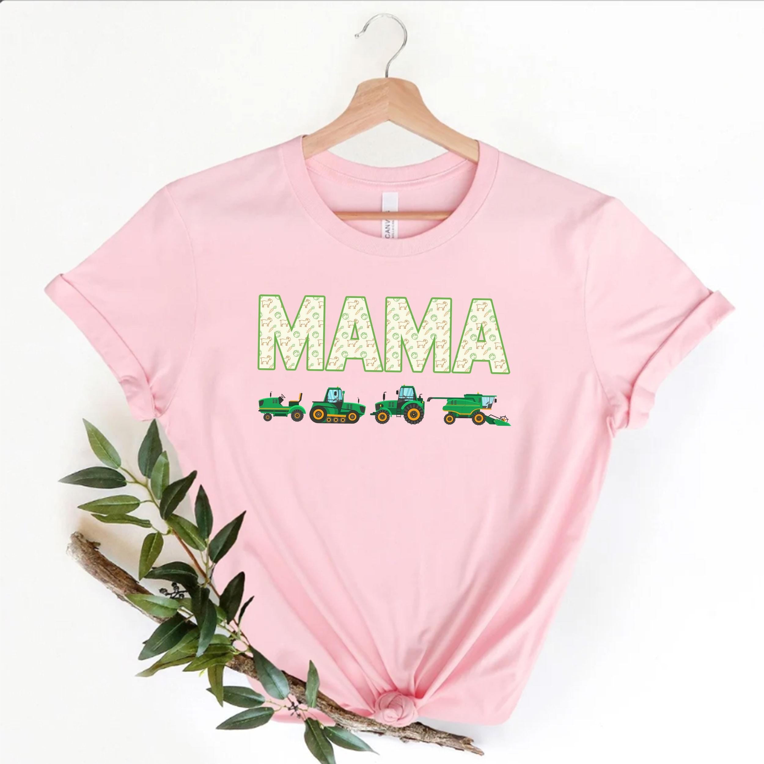 Mama Unisex T-Shirt Sweatshirt Hoodie, Tractor Shirt, Tractor Mom, Mommy Gift Shirt, Gift For New Mom, Gift For Her, Mom Birthday Gift Shirt