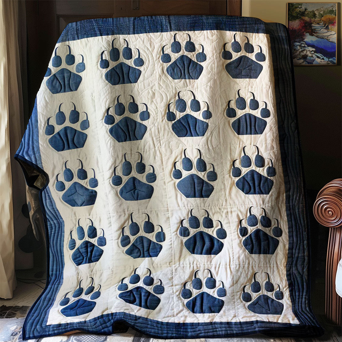 Bear Paw Quilt Blanket