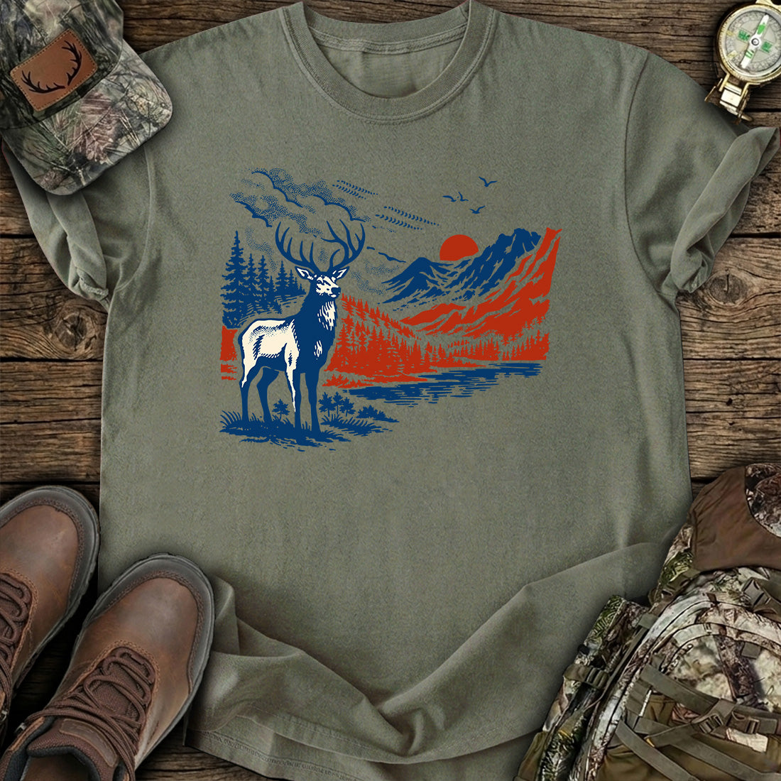 Mountain Deer Wilderness T-Shirt