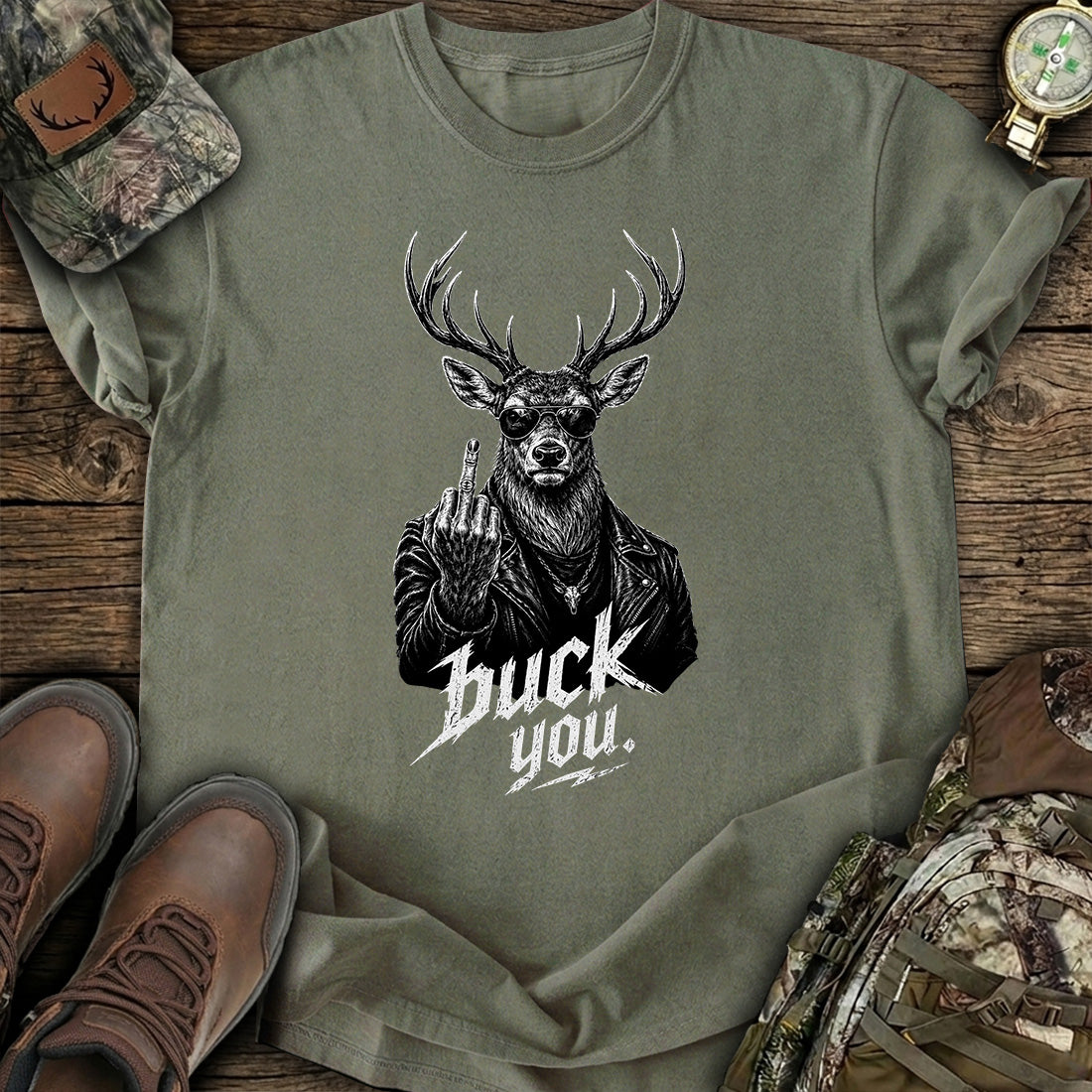 Buck You Deer Funny T-Shirt