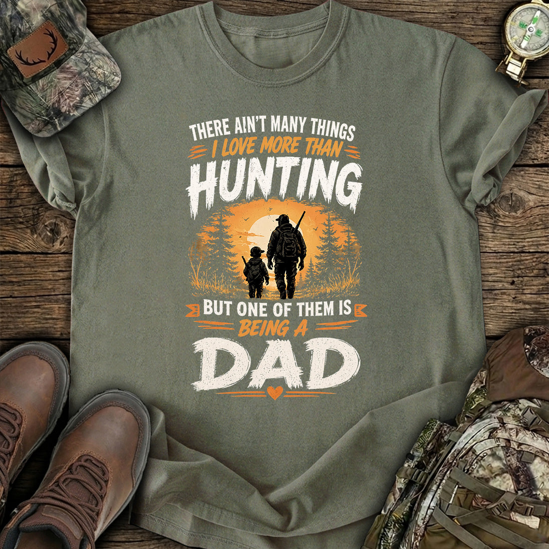 Hunting Dad Love T-Shirt