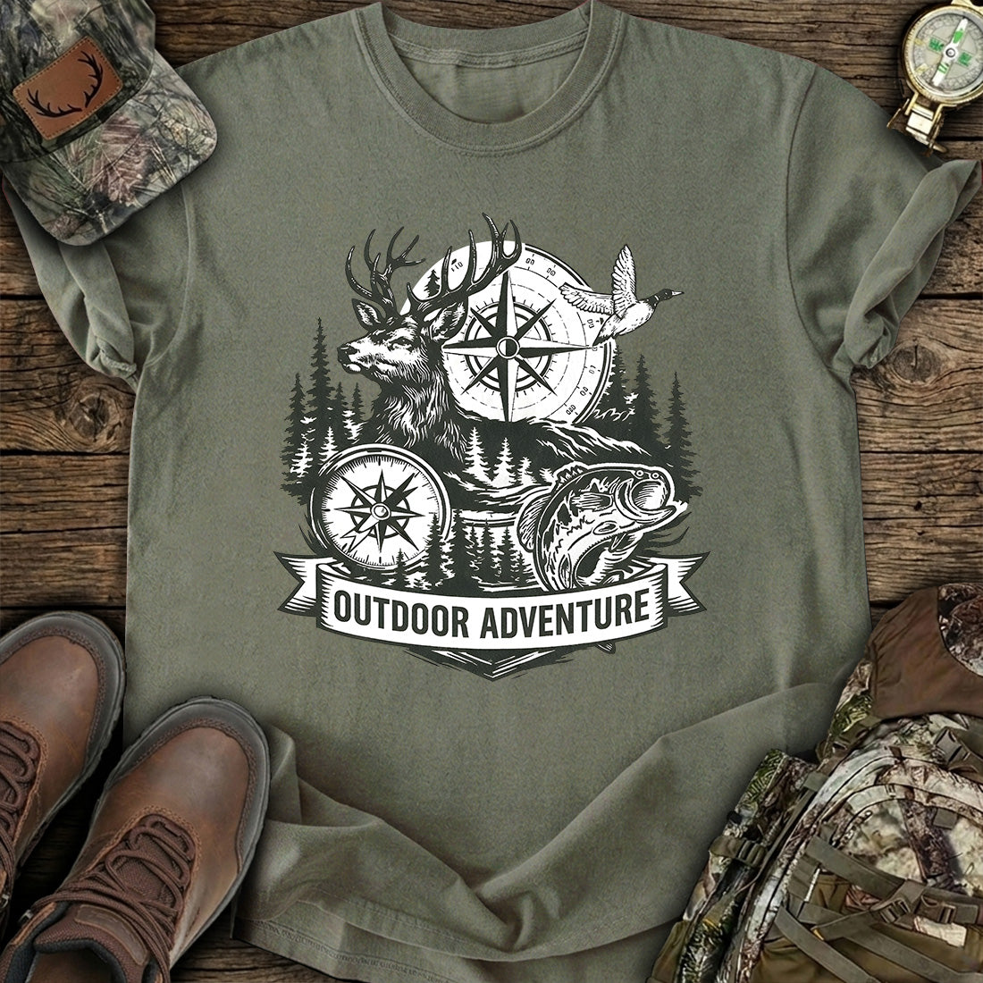 Outdoor Adventure Hunting T-Shirt