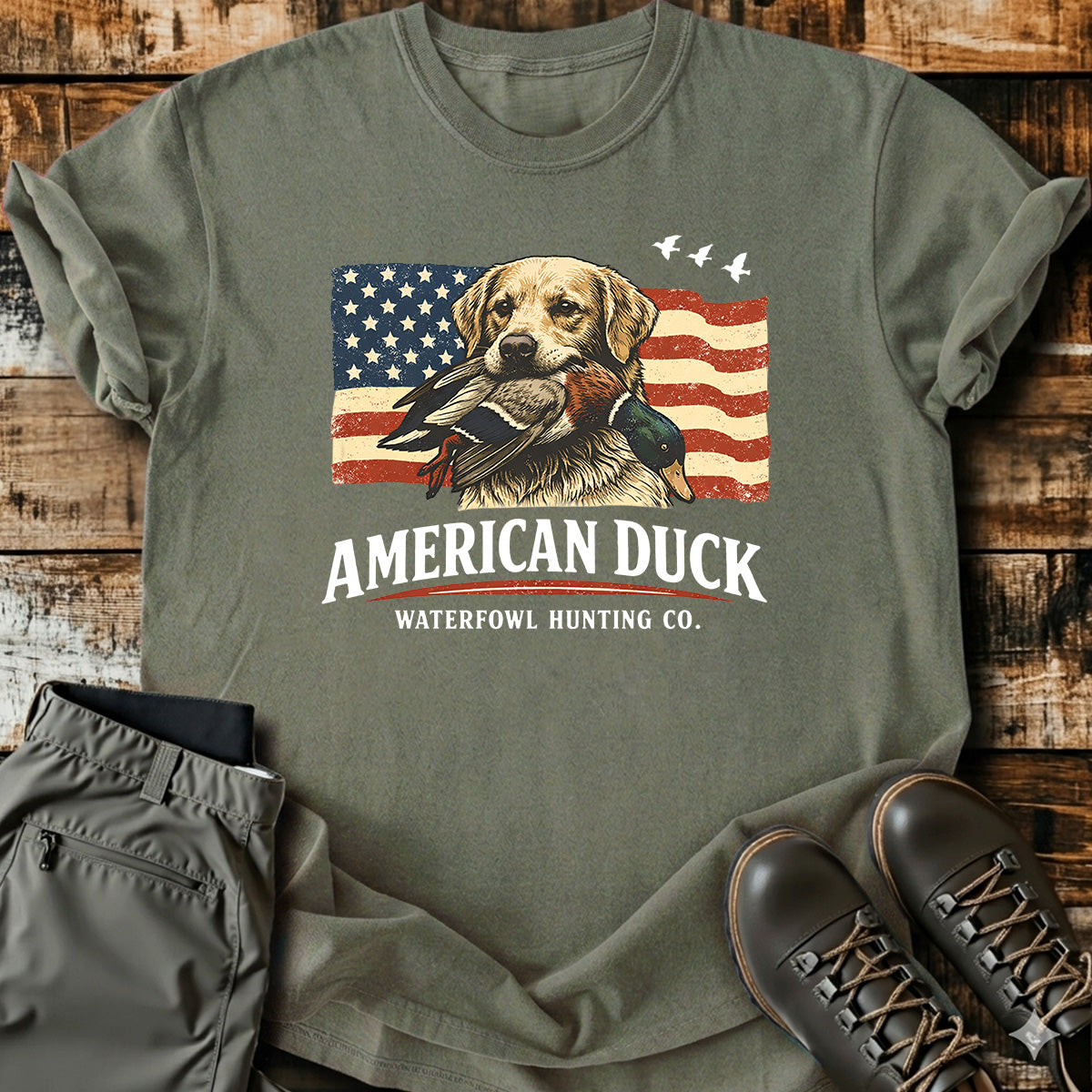 Waterfowl Hunting Dog T-Shirt