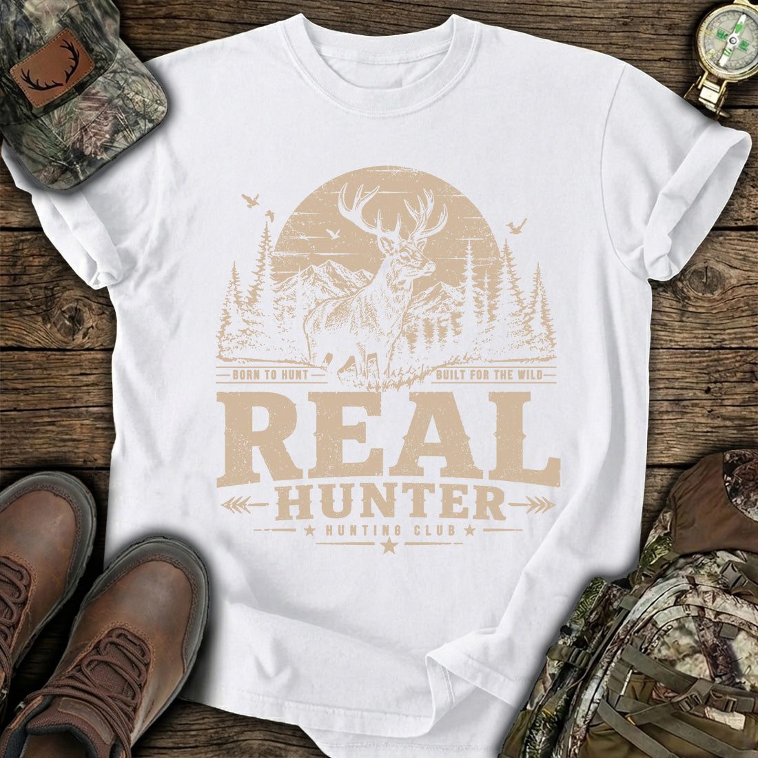 Real Hunter Deer T-Shirt